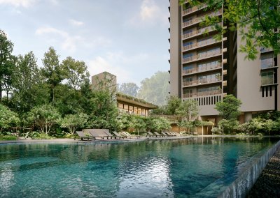 River Modern Infinity Pool