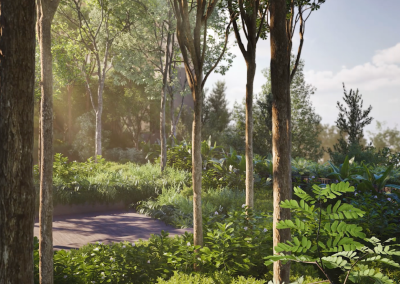 River Modern Zone 4 Landscape Forest